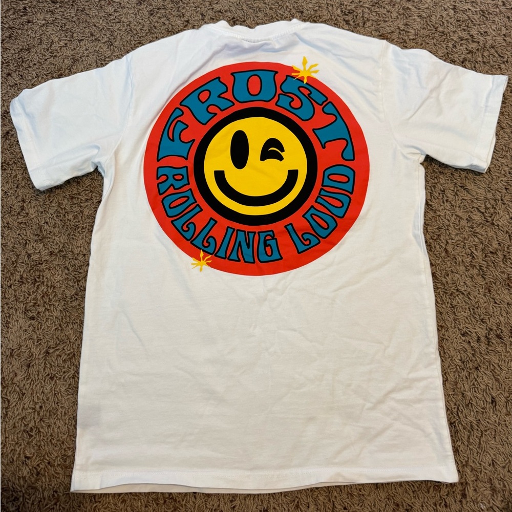 FROST Cannabis White Tshirt size XS